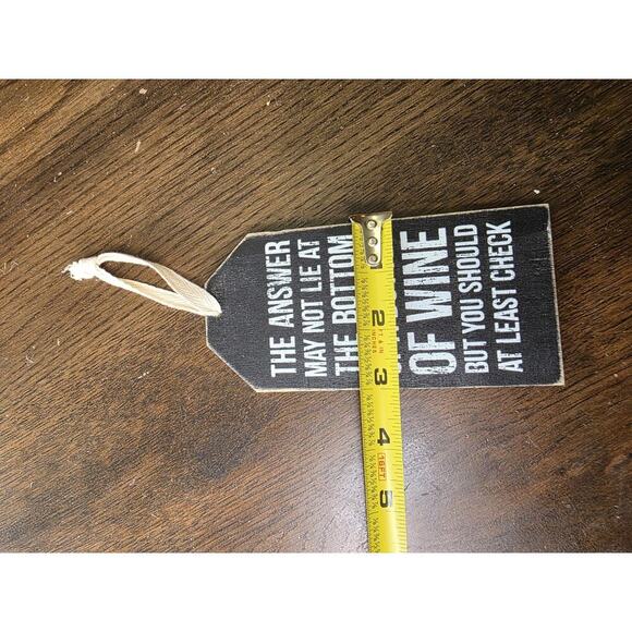 Drinking Wine Sign - Picture 8 of 9